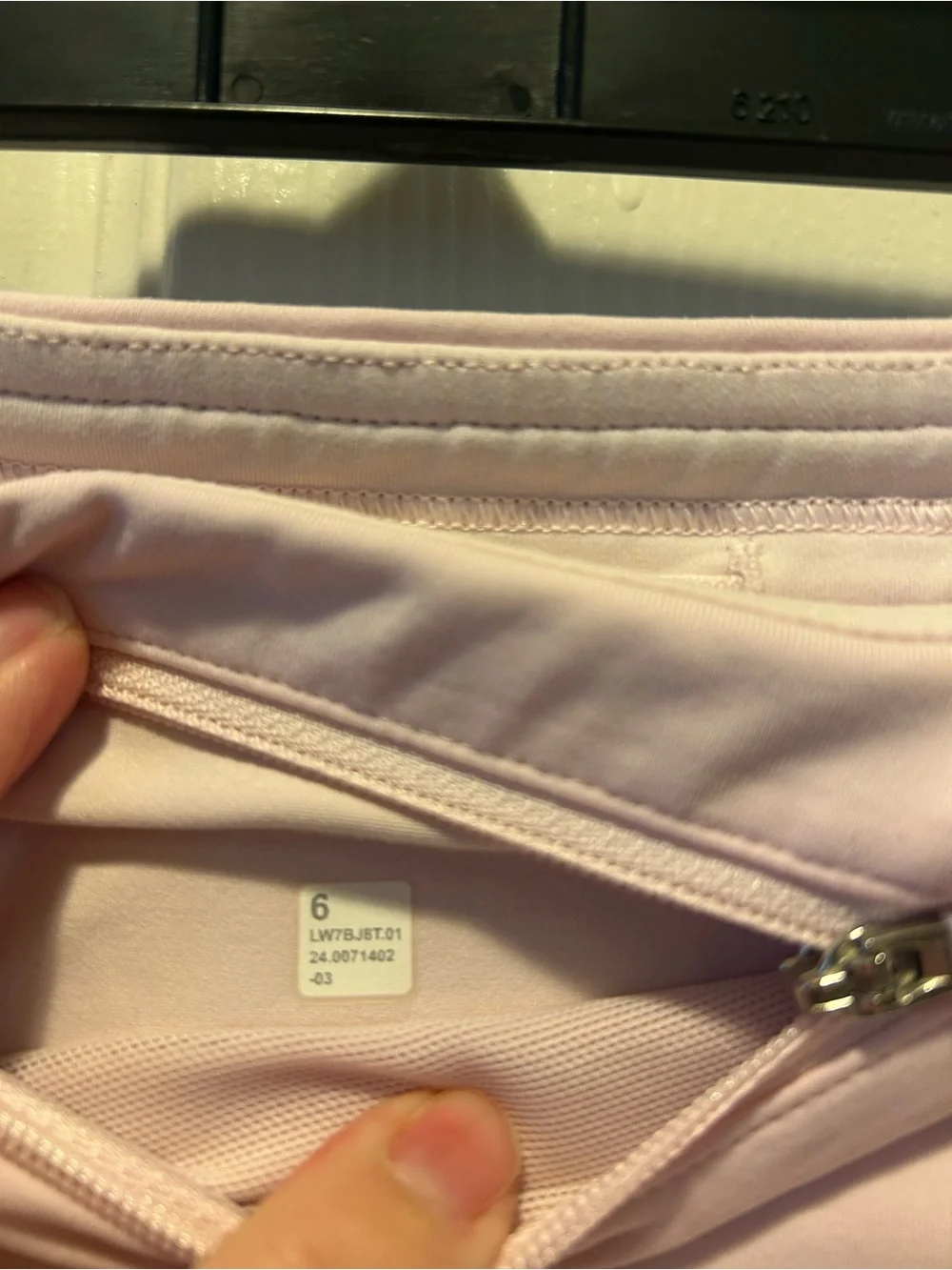 lululemon Speed Up High Rise short 4’ inseam Pearl Pink
